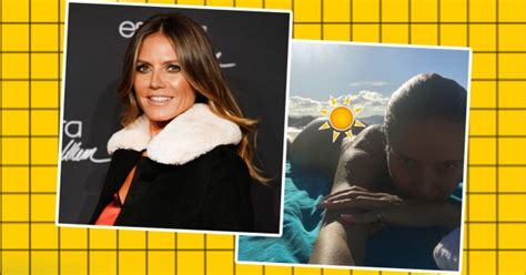 naked pictures of heidi klum|Heidi Klum shares cheeky nude throwback picture on Instagram